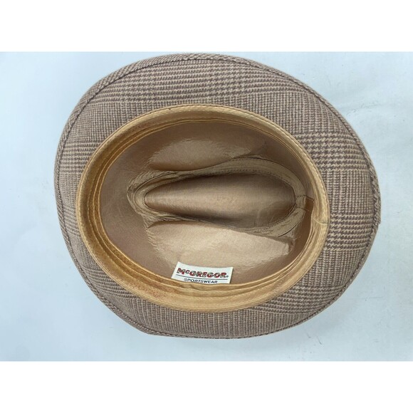 McGregor Sportwear men's hat made in USA color Brown Workers Union size 7 3/8 - Picture 5 of 10